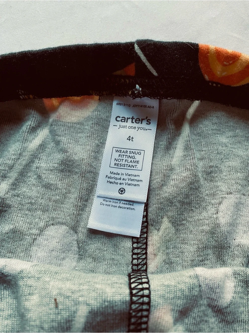 Carters cozy black